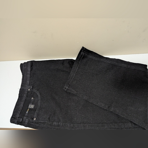 Point Zero GOLD Jeans W 56L 30 New with partial tags Black Denim - Picture 13 of 14